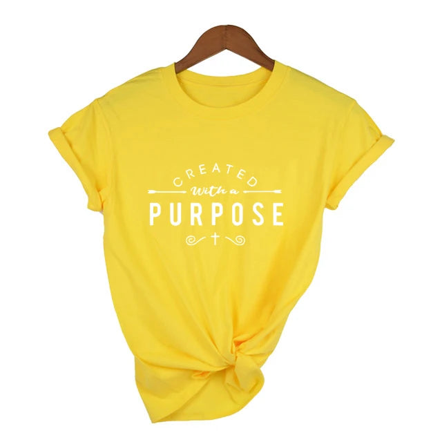 'Created with A Purpose' Women's T-Shirt