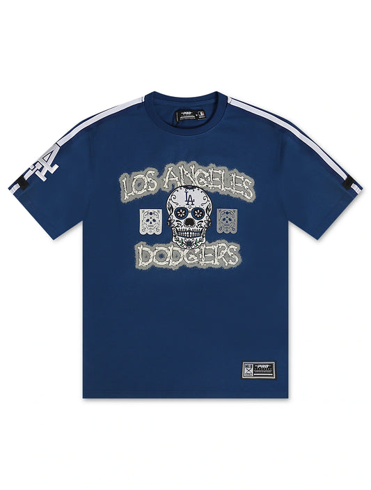 Pro Standard Dodgers Dia De Los Muertos Tee - Blue