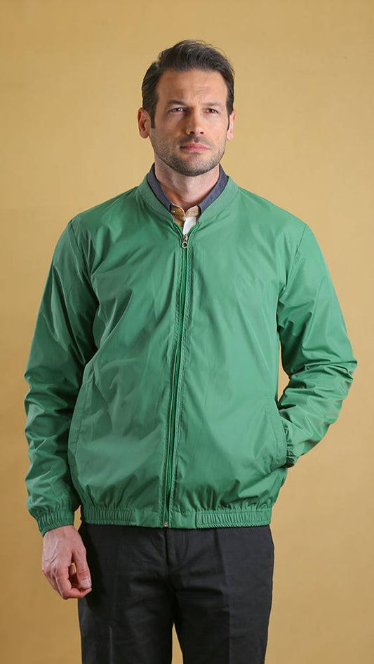 Green spring lightweight jacket