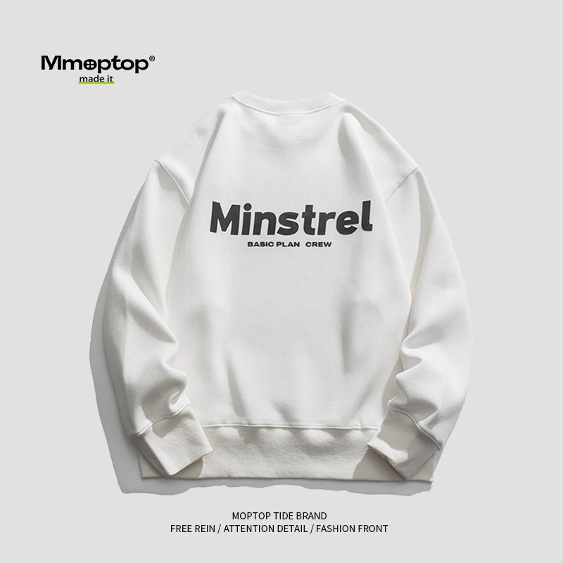 Momoptop All-Match Spring Retro Casual Sweatshirt