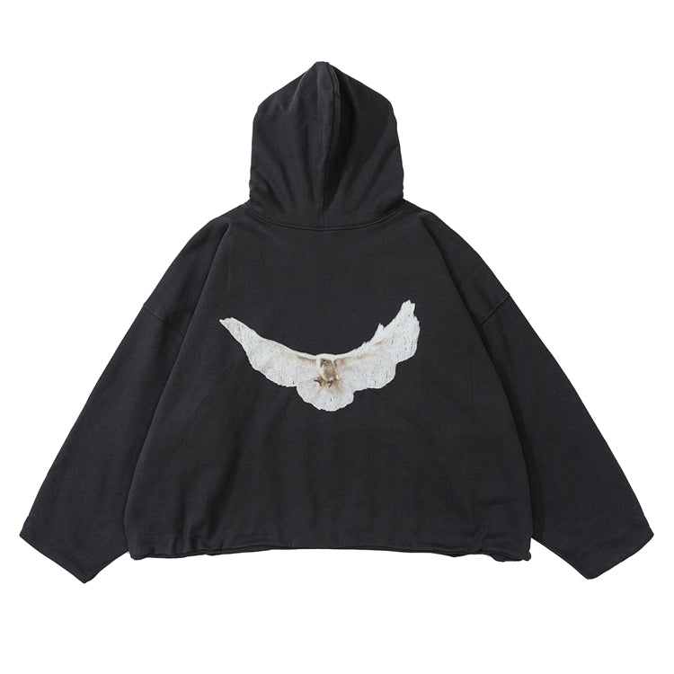 Pigeon Printed Hoodie Same Style for Men and Women