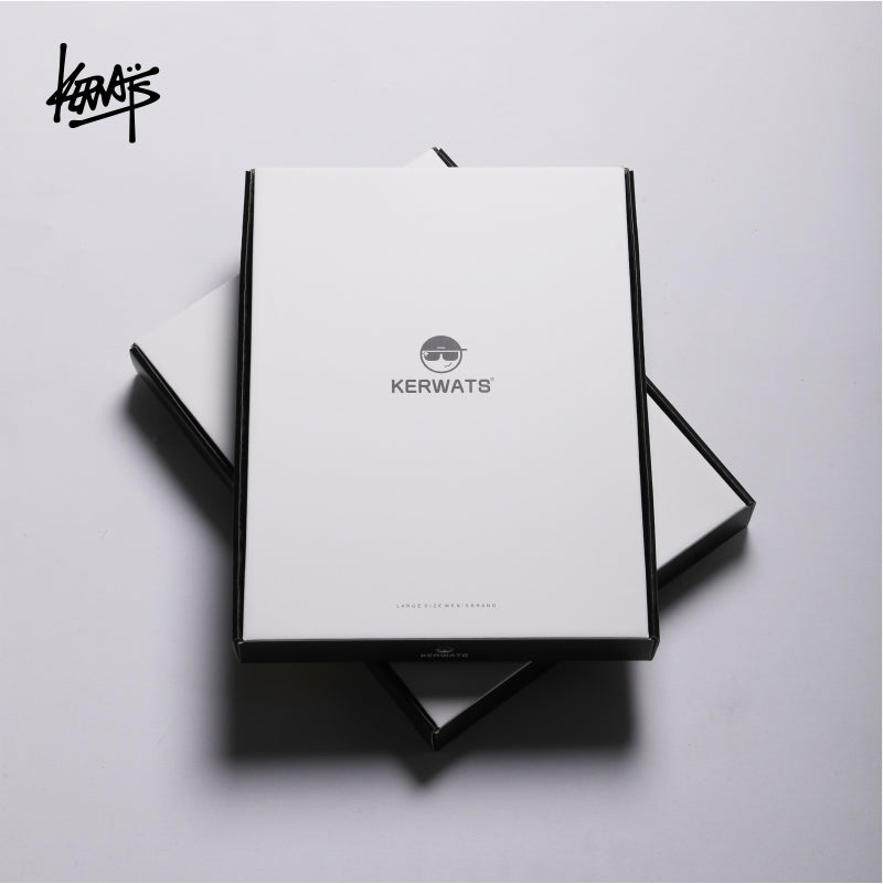 Kerwats Large Size Letters Retro Drop Shoulder Short Sleeve T-Shirt