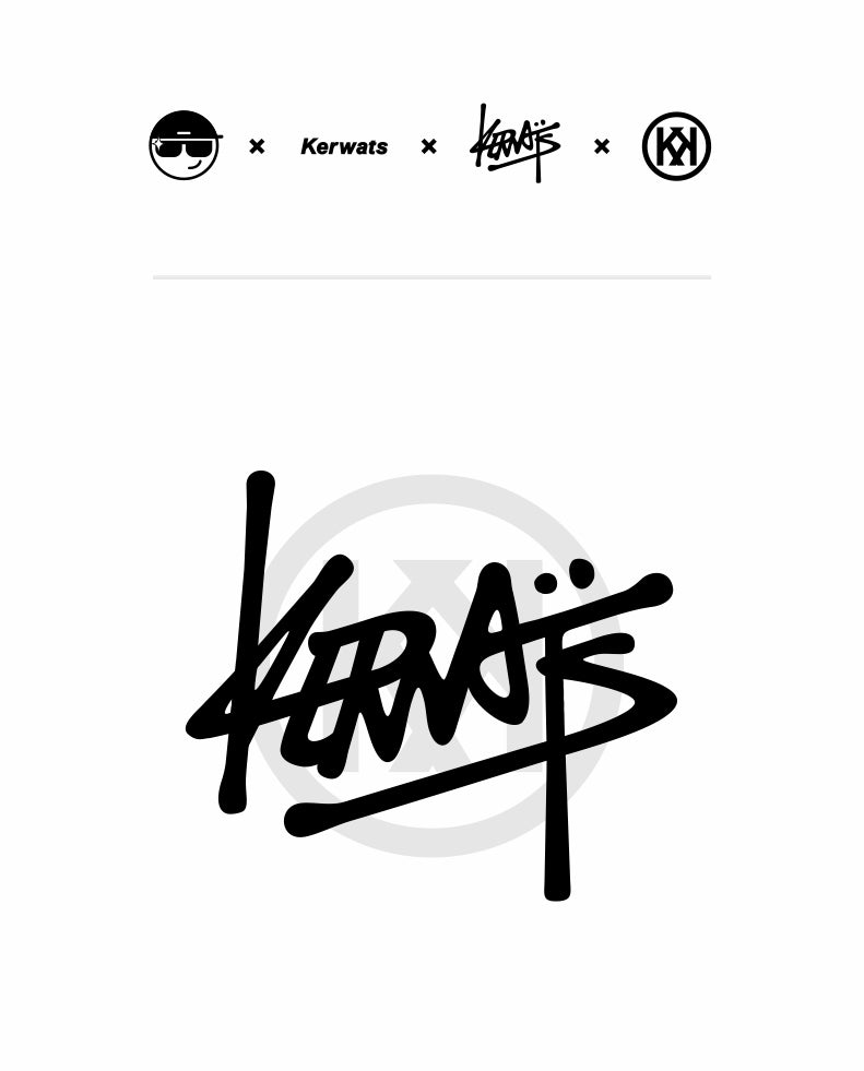 Kerwats Large Size Letters Retro Drop Shoulder Short Sleeve T-Shirt