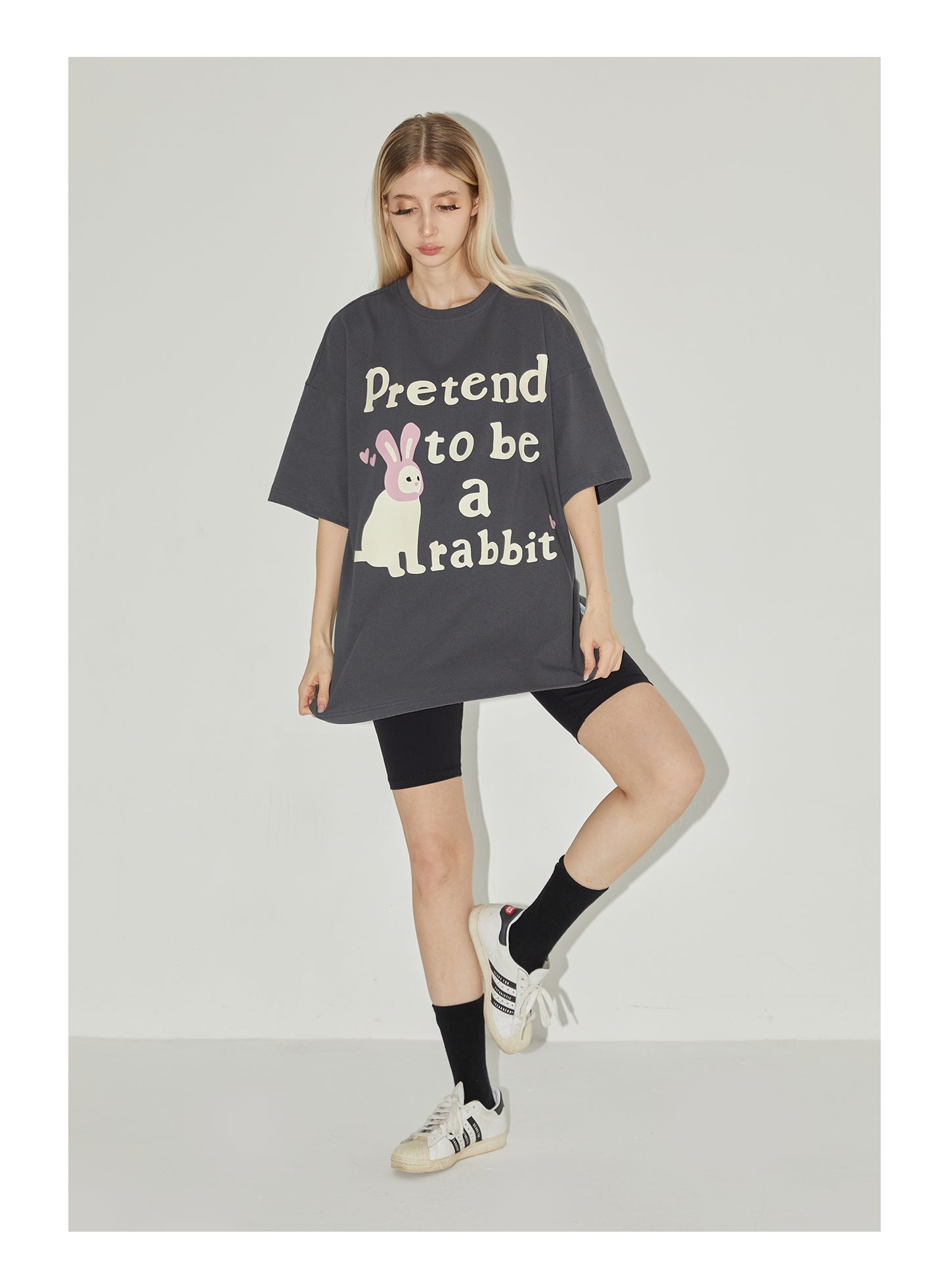 Empty Reference Short Sleeve Kitten Print