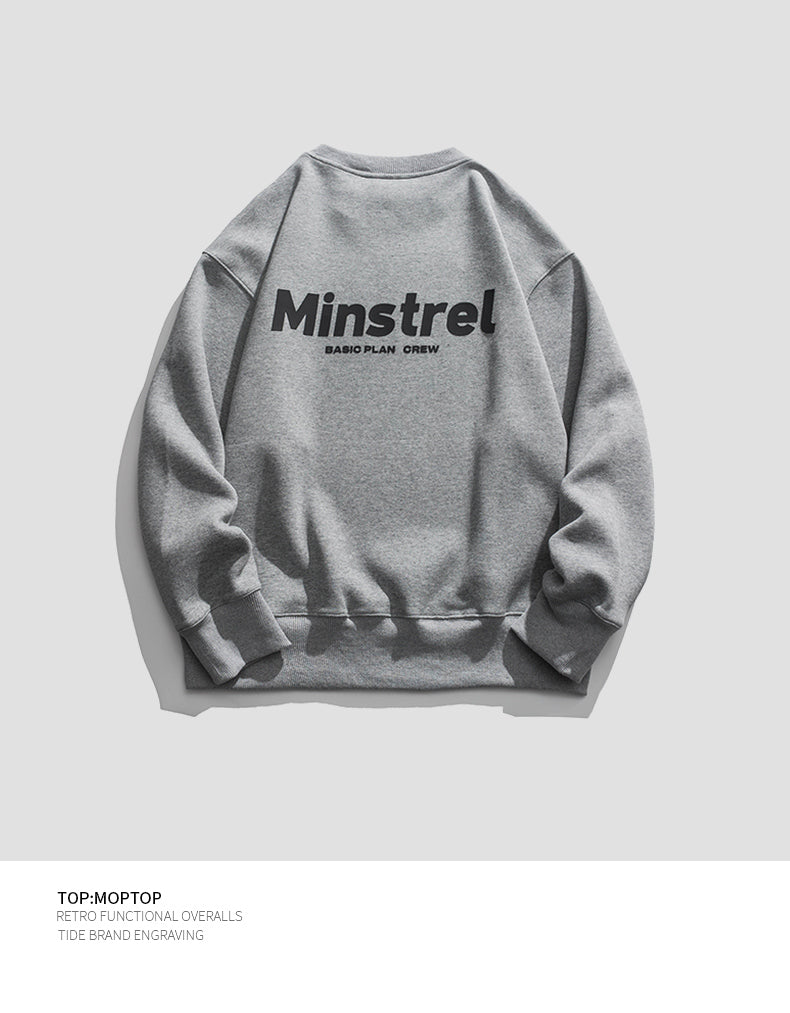 Momoptop All-Match Spring Retro Casual Sweatshirt