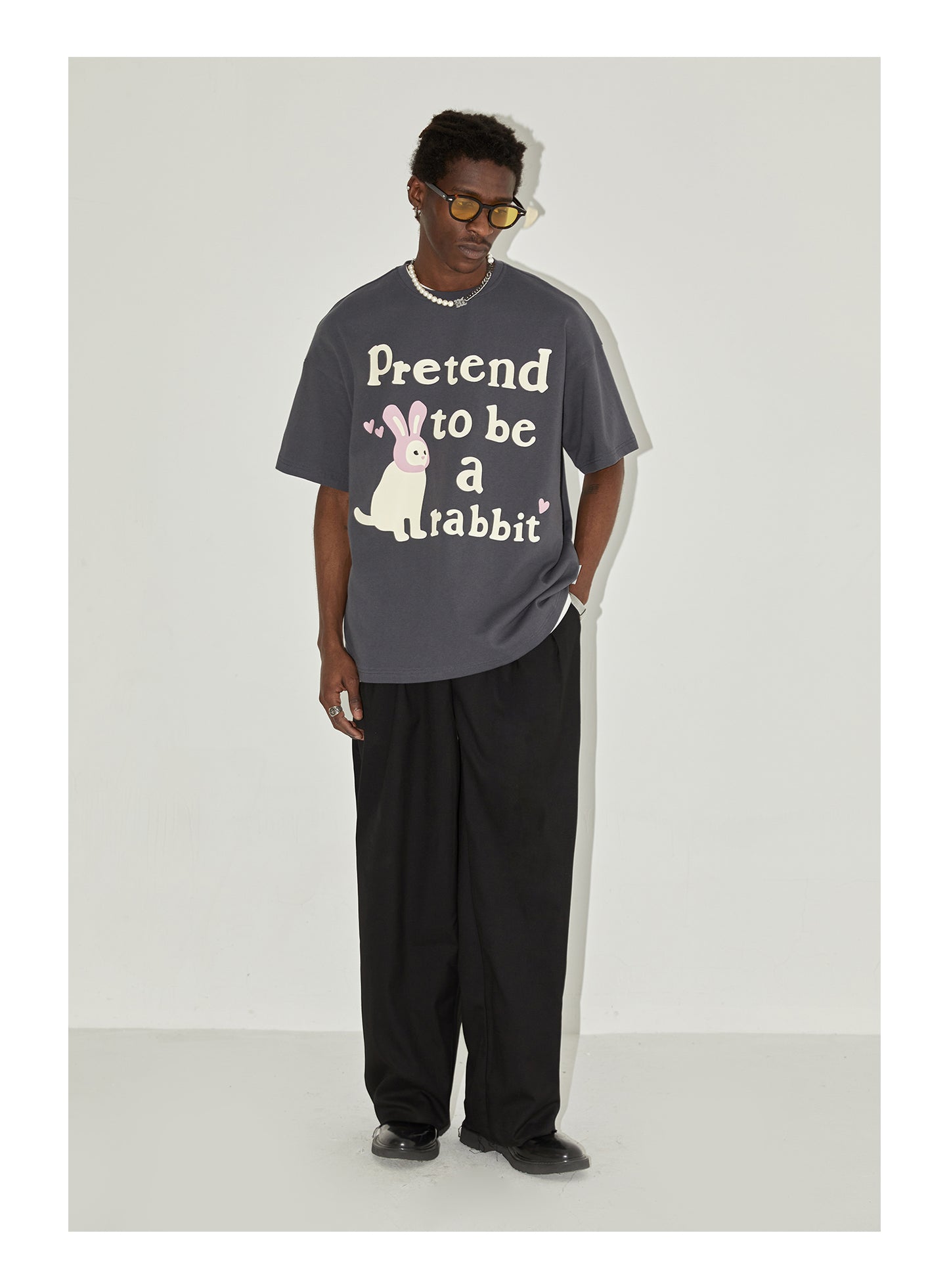 Empty Reference Short Sleeve Kitten Print