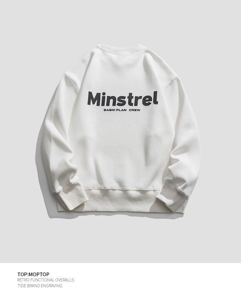 Momoptop All-Match Spring Retro Casual Sweatshirt