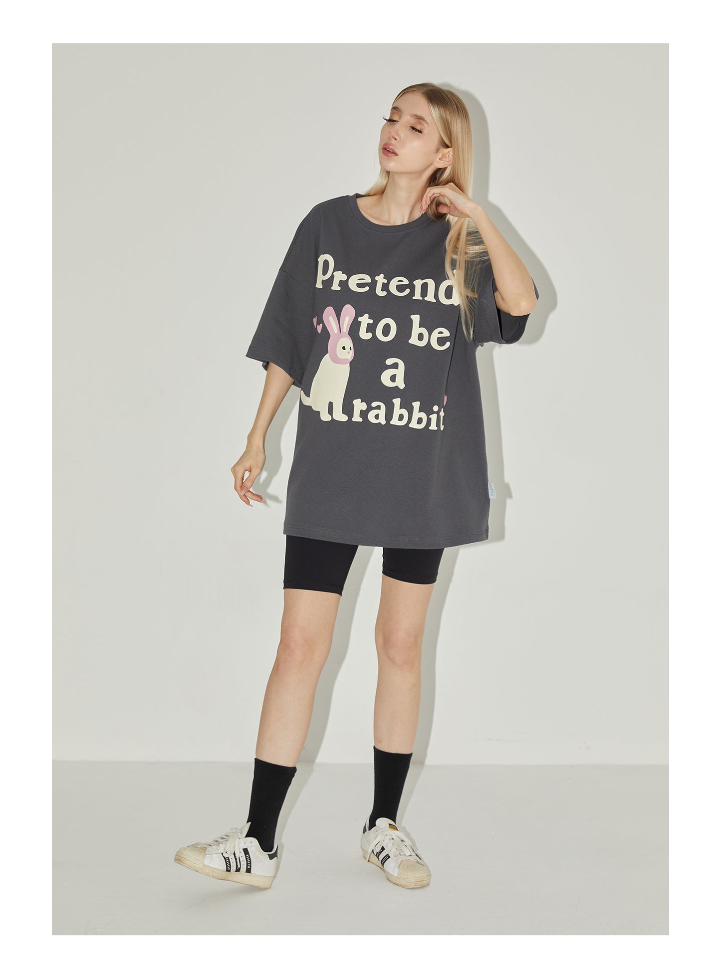 Empty Reference Short Sleeve Kitten Print