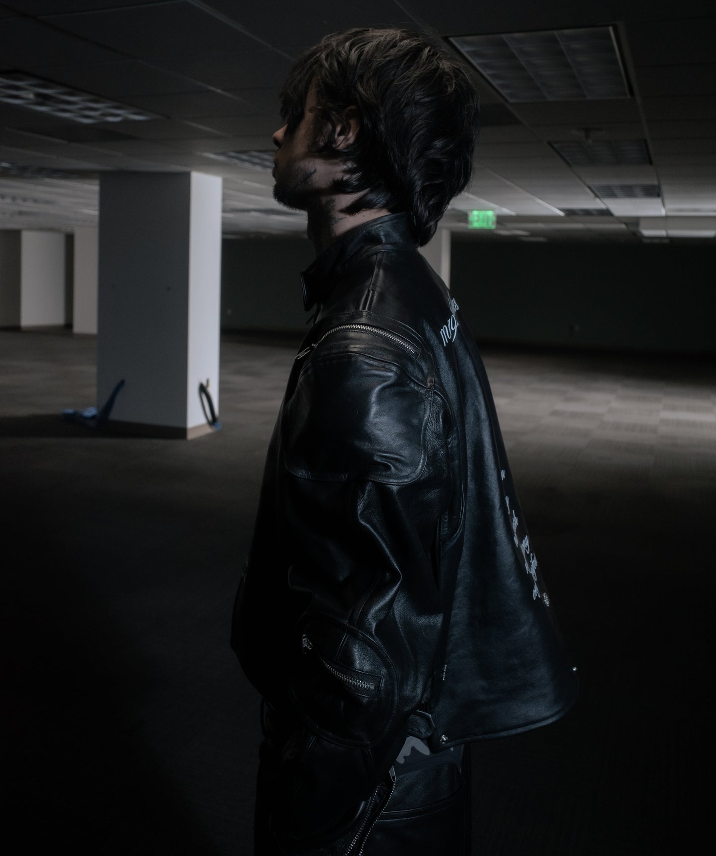 BL MAGIE LEATHER PADDED JACKET W/ SOFTENED DETACHABLE GLOVES