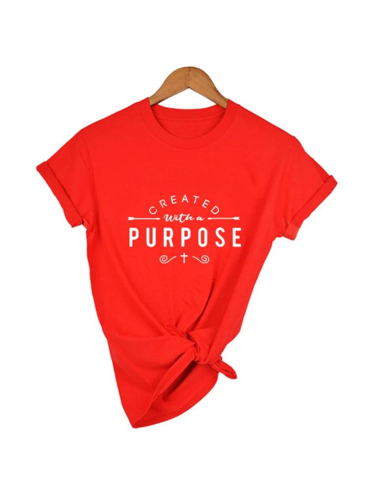 'Created with A Purpose' Women's T-Shirt