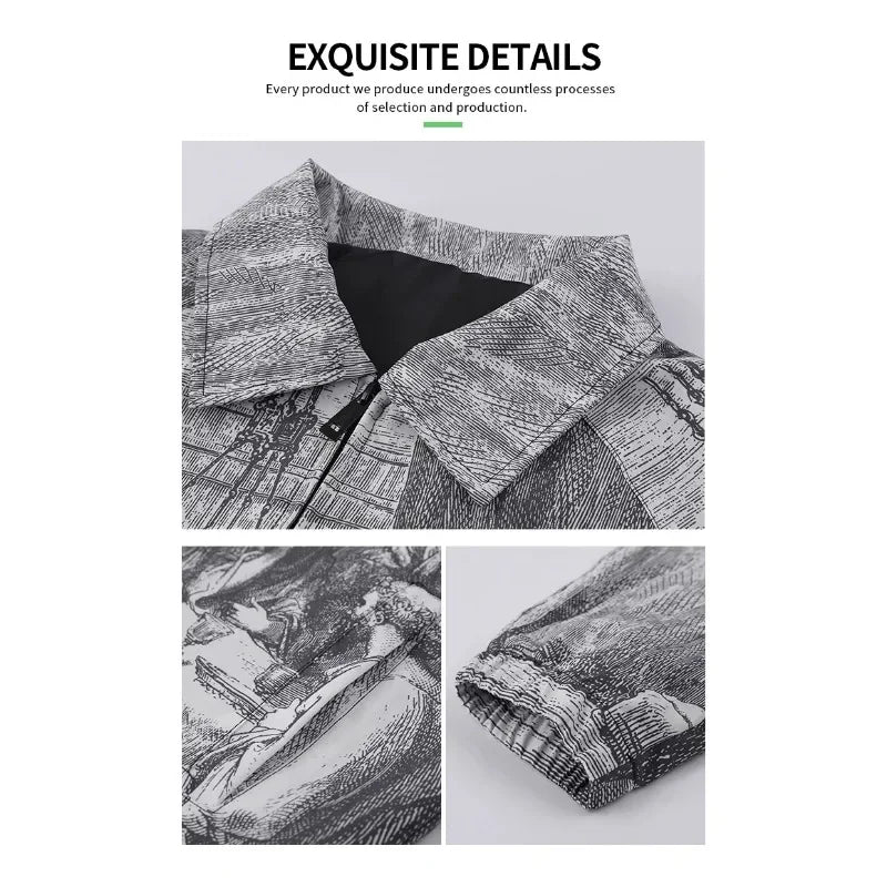 Men's  Last Supper Painting Jacket -"One of you will betray me"