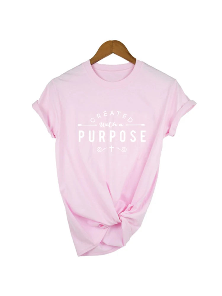 'Created with A Purpose' Women's T-Shirt