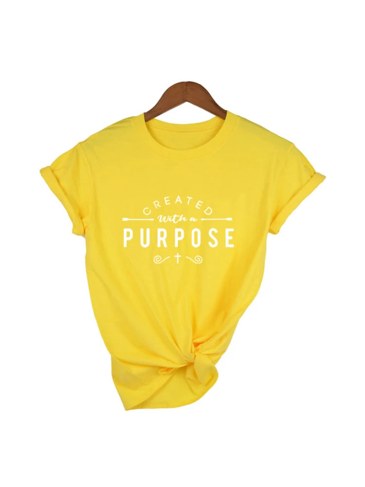 'Created with A Purpose' Women's T-Shirt