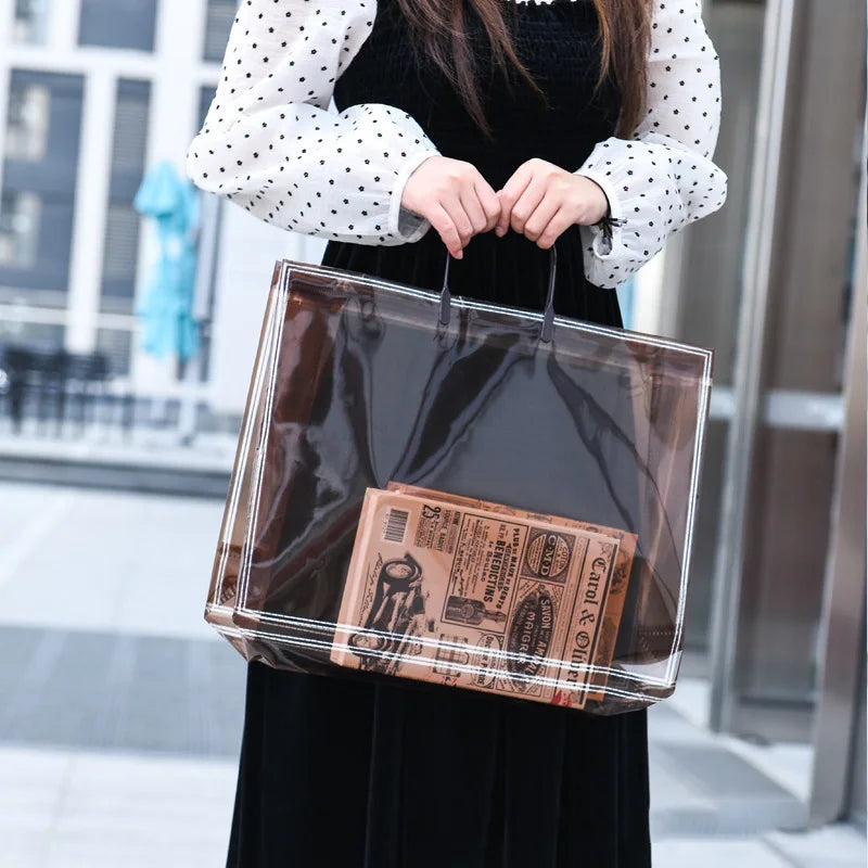 Waterproof PVC Transparent Tote Bag