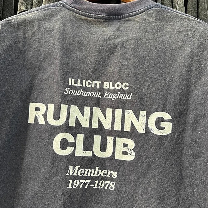 Running Club T Shirt- By The Only One