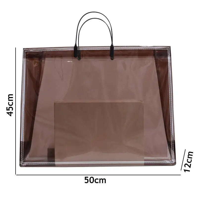 Waterproof PVC Transparent Tote Bag