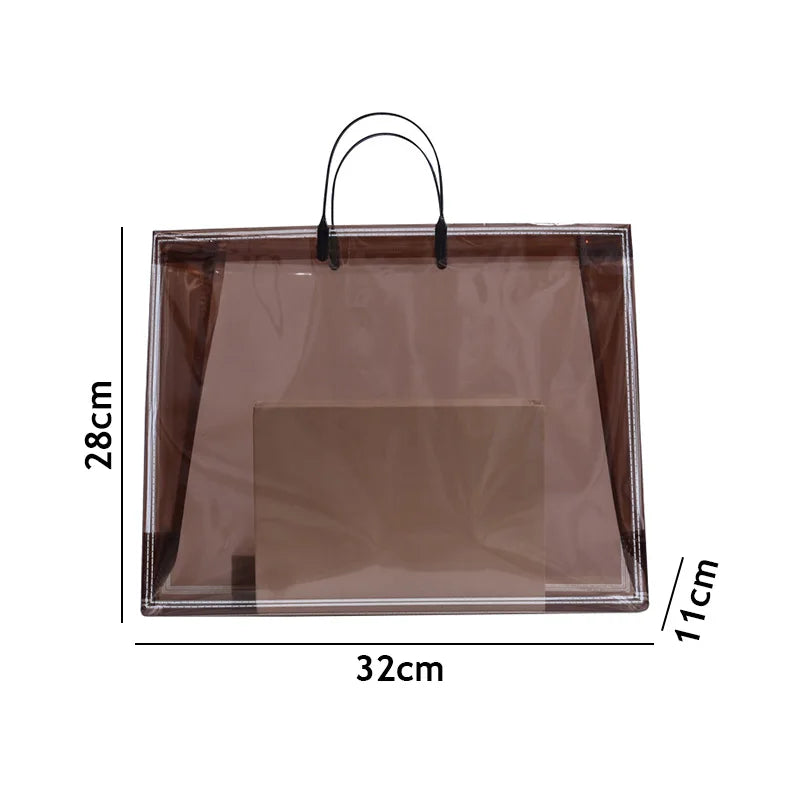 Waterproof PVC Transparent Tote Bag