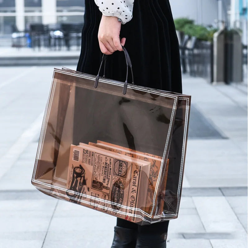Waterproof PVC Transparent Tote Bag