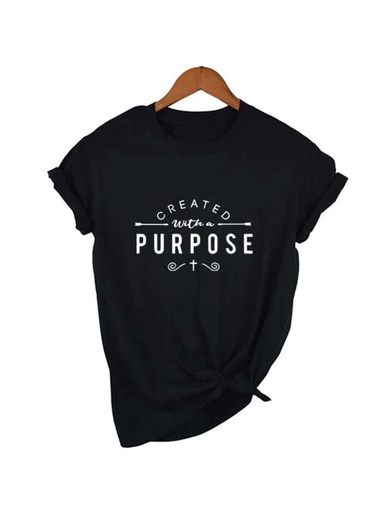 'Created with A Purpose' Women's T-Shirt