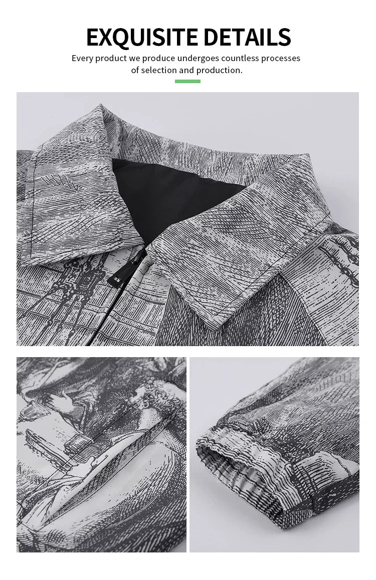 Men's  Last Supper Painting Jacket -"One of you will betray me"