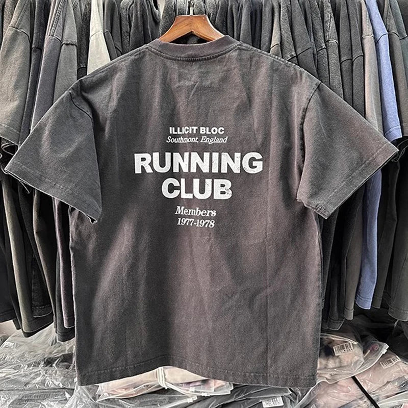 Running Club T Shirt- By The Only One