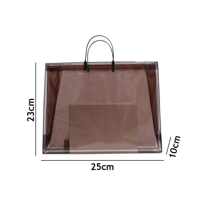 Waterproof PVC Transparent Tote Bag