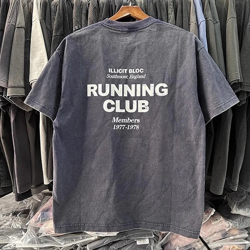 Running Club T Shirt- By The Only One