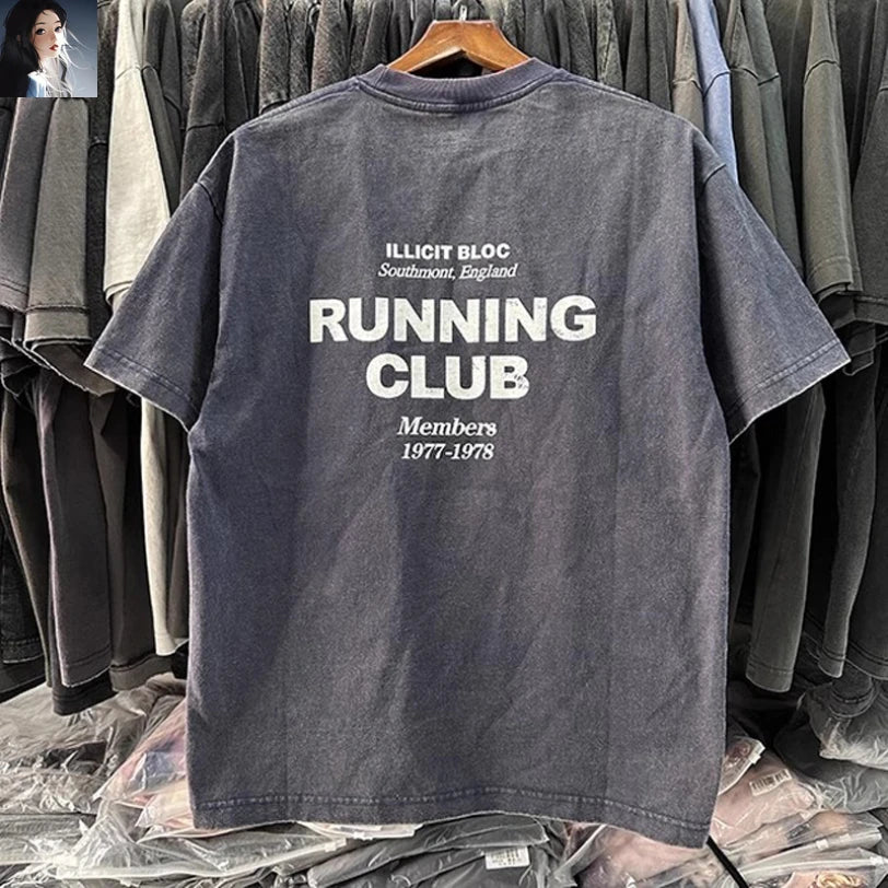 Running Club T Shirt- By The Only One