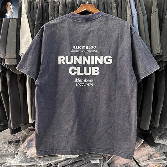 Running Club T Shirt- By The Only One