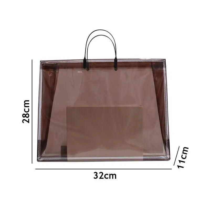 Waterproof PVC Transparent Tote Bag