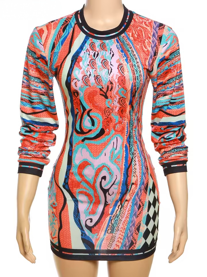 The "Mosaic" Knit Dress