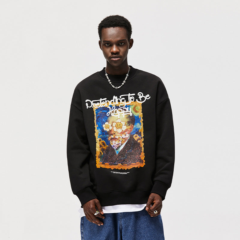 Van Gogh Daisy Flower Crew