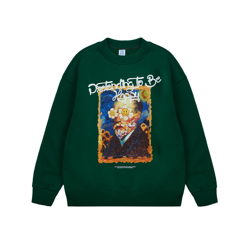 Van Gogh Daisy Flower Crew