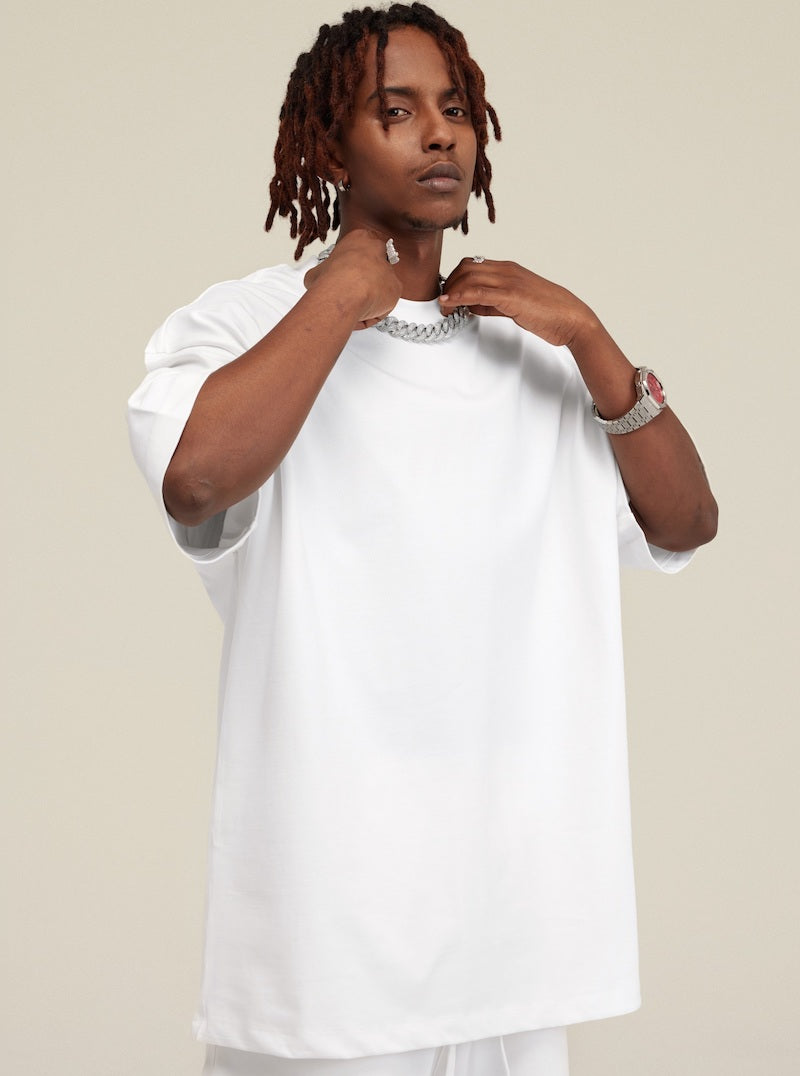 you pinky promised boxy drop shouold cut t shirt Unisex Loose T-shirt(310GSM)