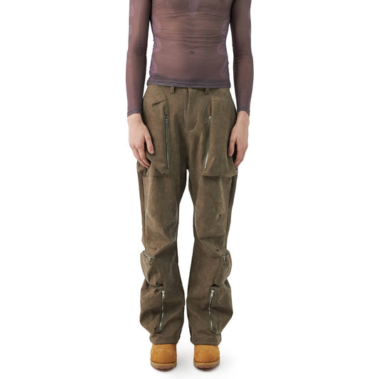 Baggy Cargo Pants Khaki