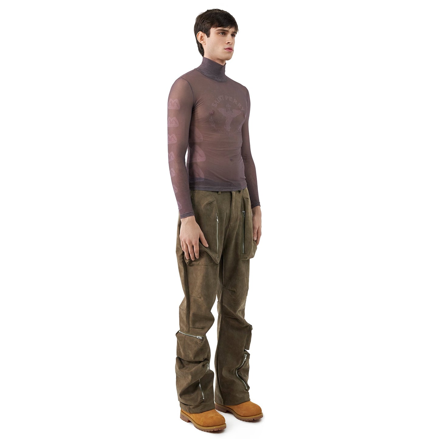 Baggy Cargo Pants Khaki