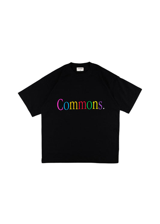 Commons Vivid Thread Tee Black