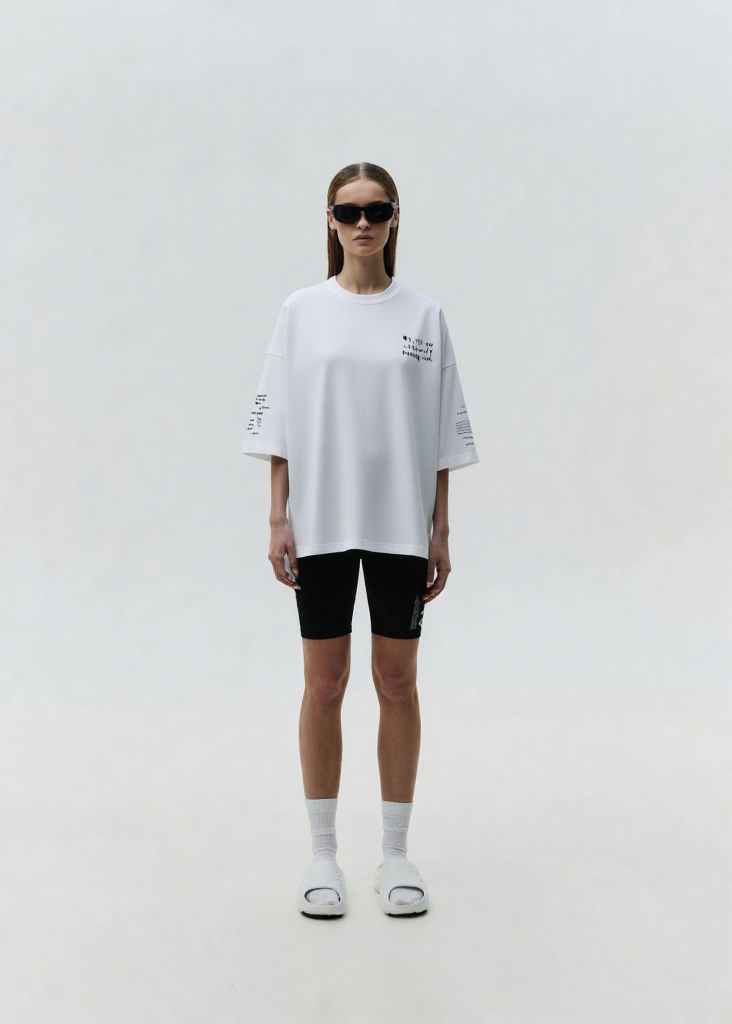 ASK ME IF I GIVE A SHIT - LOLLOSER OVERSIZED T SHIRT