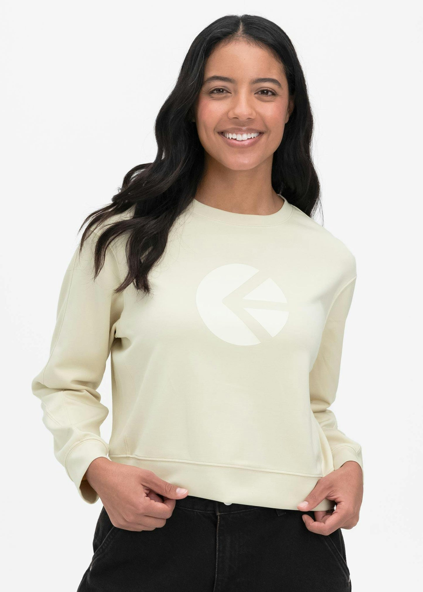 Latte | Womens Crew Neck Sweatshirt
