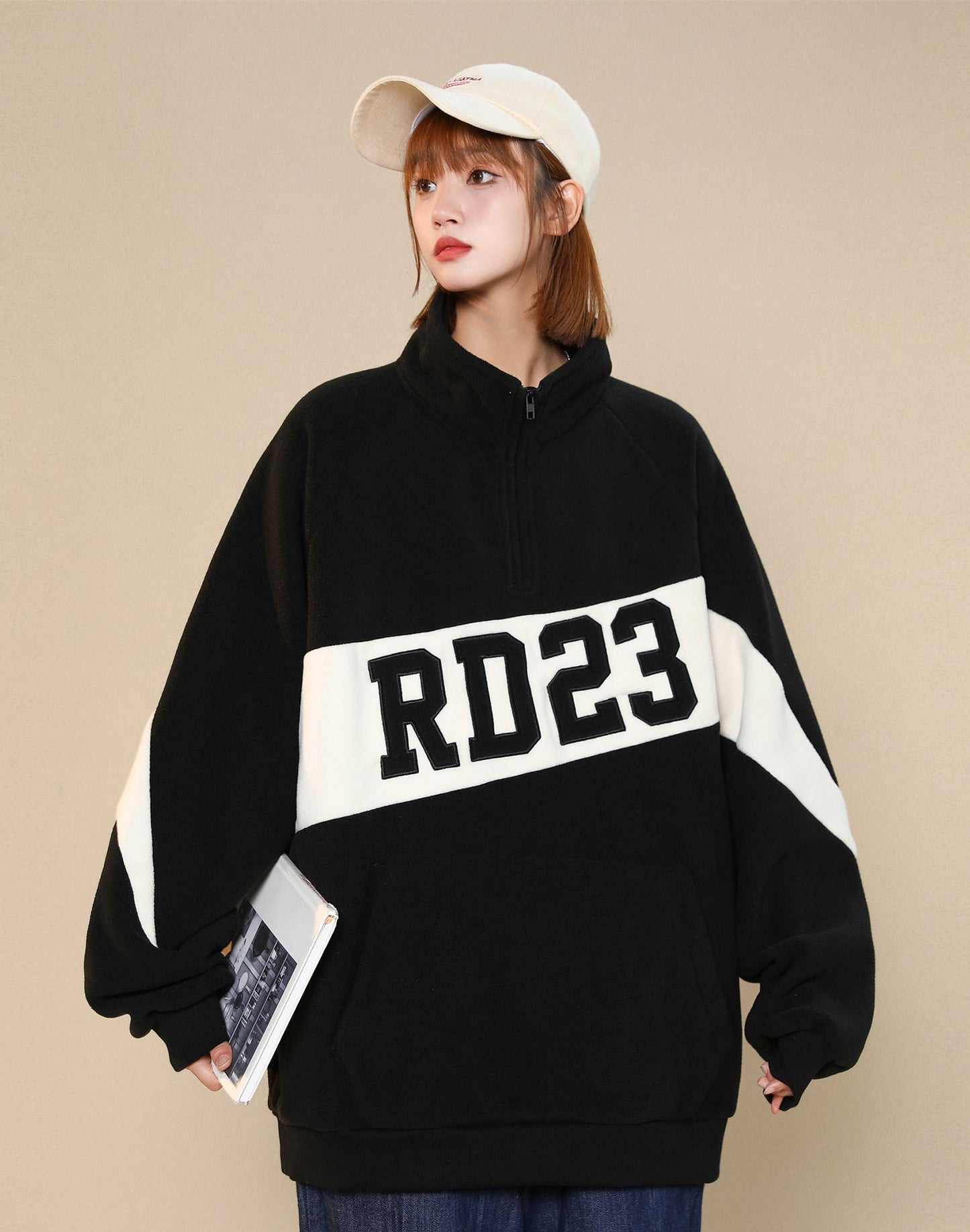 Women's RD23 Quarter Zip Up Sweatshirt