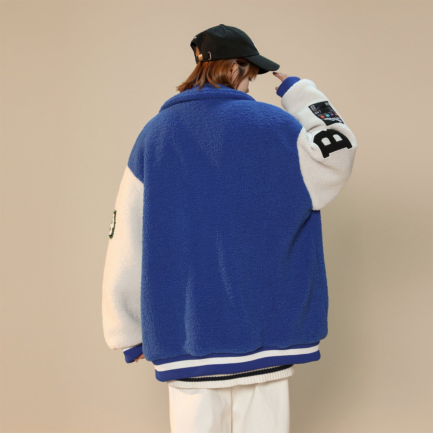Women's Year 94 Furry Varsity Jacket