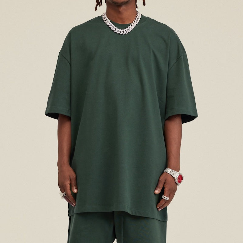 you pinky promised boxy drop shouold cut t shirt Unisex Loose T-shirt(310GSM)