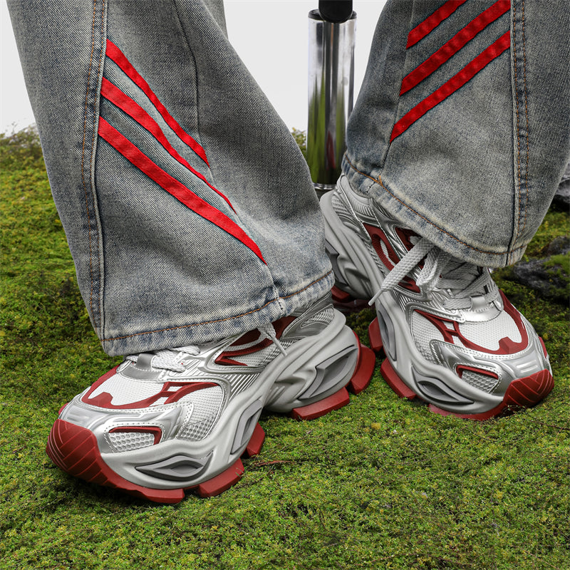 S25388 Metallic Sneakers