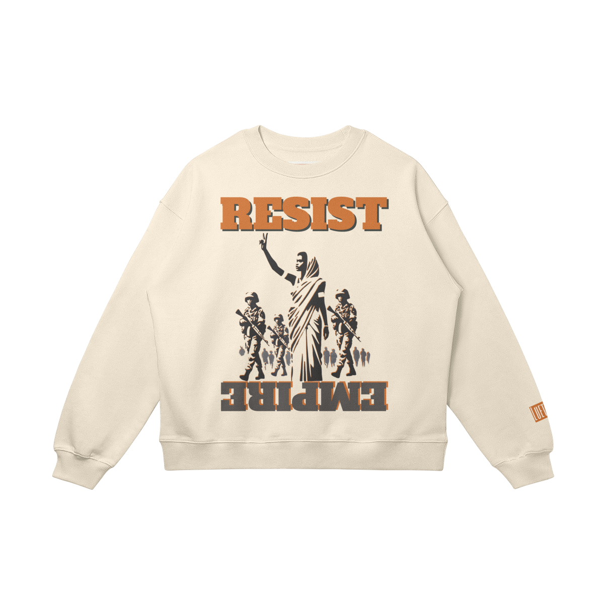RESIST EMPIRE - Africa Edition Drop Shoulders Sweatshirt