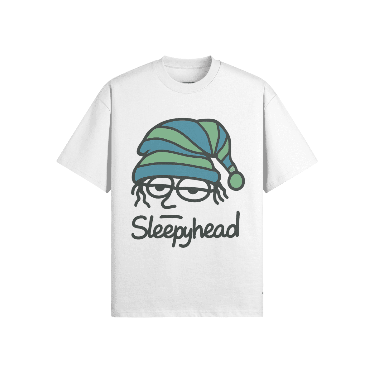 Sleepyhead Vintage 90's design recreation Oversized Tee