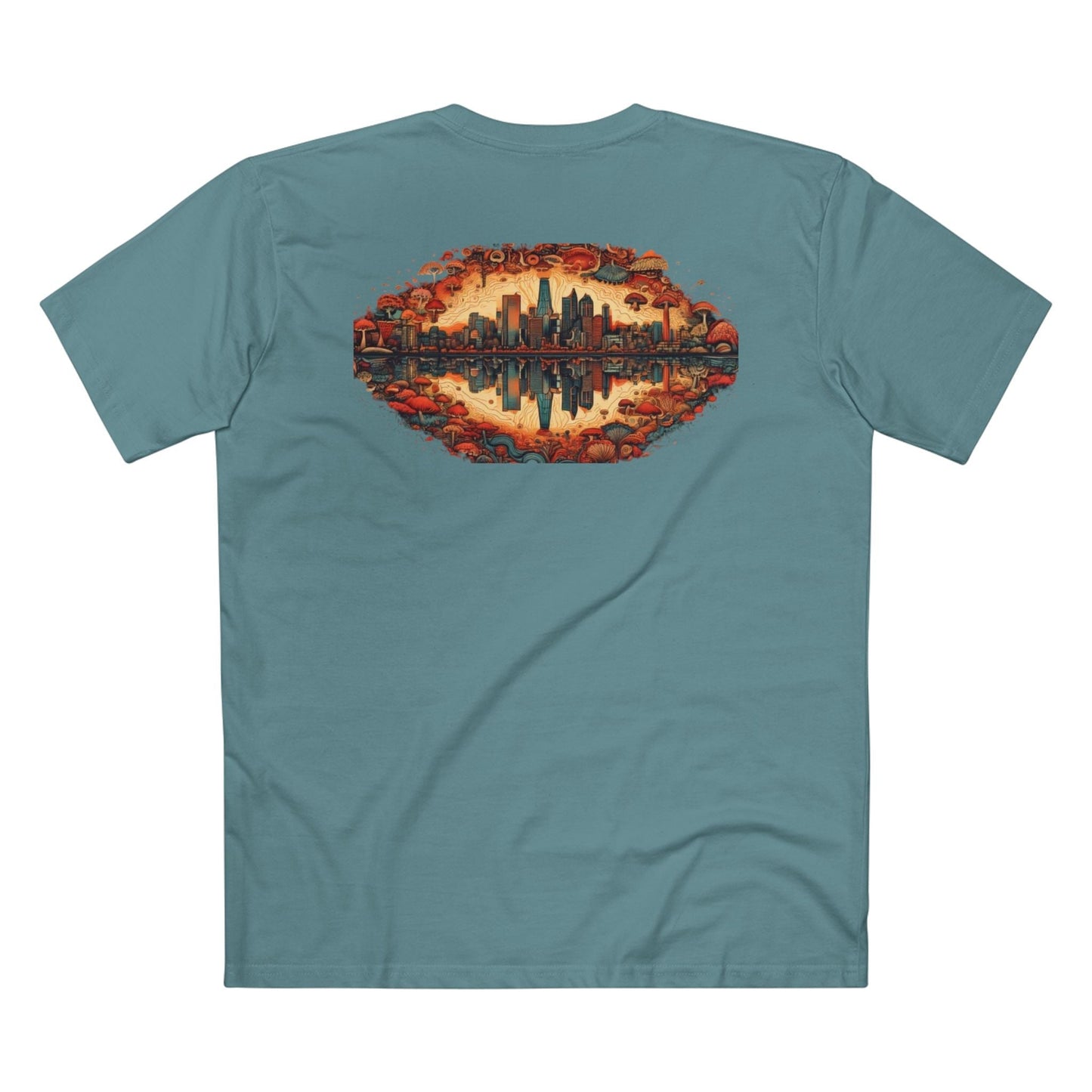 Tee Shirt City Scape Shroomin