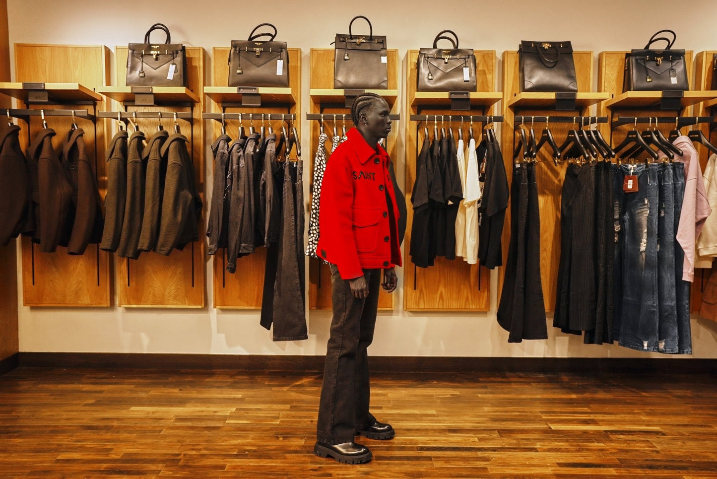 The Red Love Boxy jacket